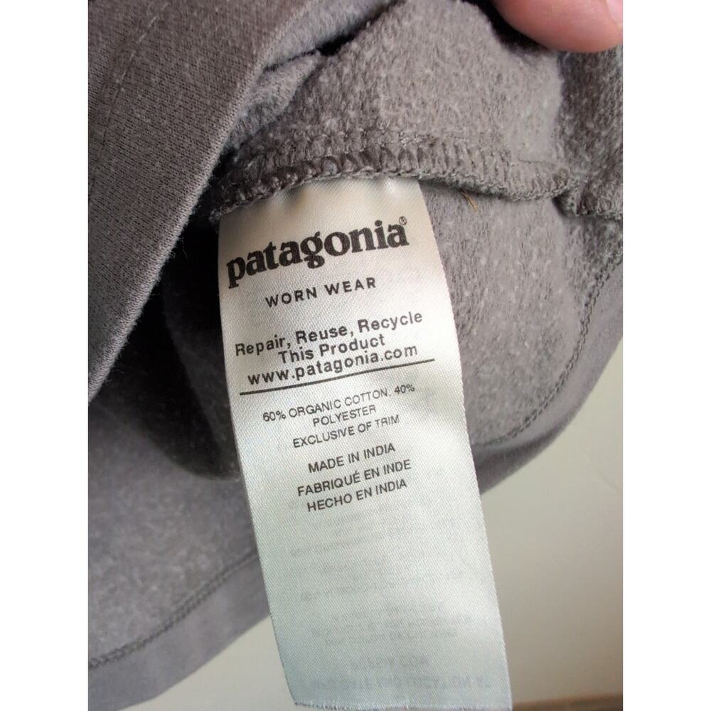 PATAGONIA Fits Roy Scope Lightweight Crewneck Sweatshirt Feather Grey XS - Picture 3 of 6